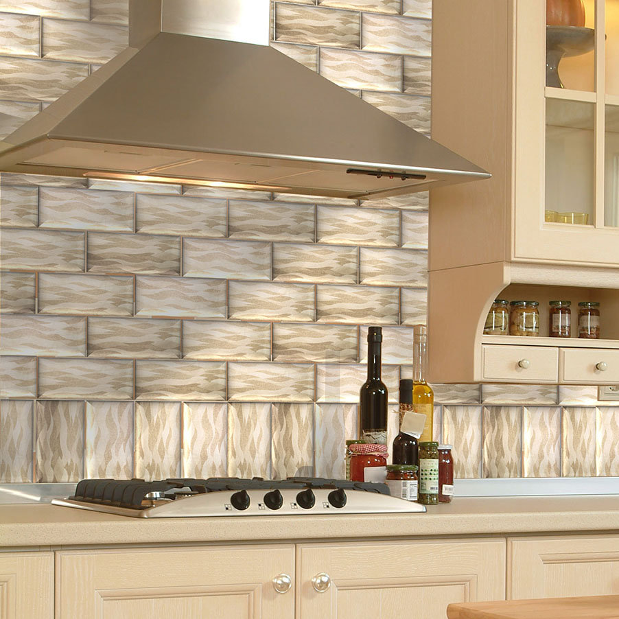 SkinnyTile 6" x 3" Glass Peel and Stick Subway Tile Wayfair.ca